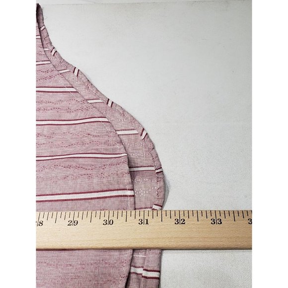 Arrow Kent Mens Shirt Button Up Long Sleeve Sanforized Western Striped 15.5x33 - Picture 11 of 11